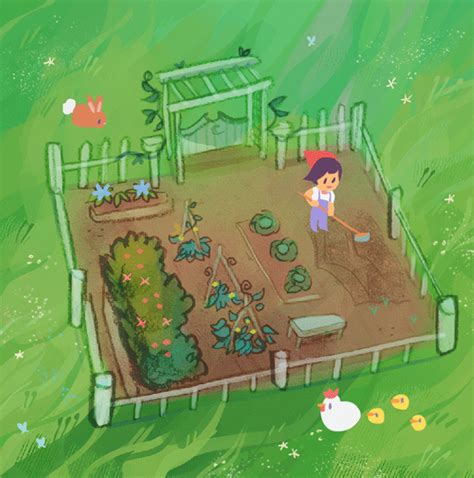 funny garden gif|garden gif anime.